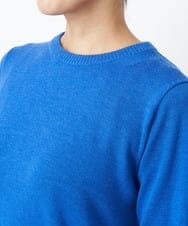 PZFAS66390 GEORGES RECH(ジョルジュ・レッシュ) 【2点セット】ケープ付きクルーネックニット ブルー