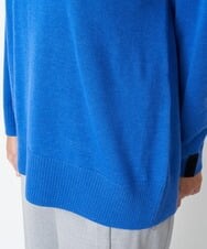 PZFAS66390 GEORGES RECH(ジョルジュ・レッシュ) 【2点セット】ケープ付きクルーネックニット ブルー