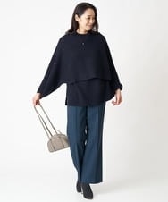 PZFAV63290 GEORGES RECH(ジョルジュ・レッシュ) 12G両畦編3WAYニットプルオーバー グリーン