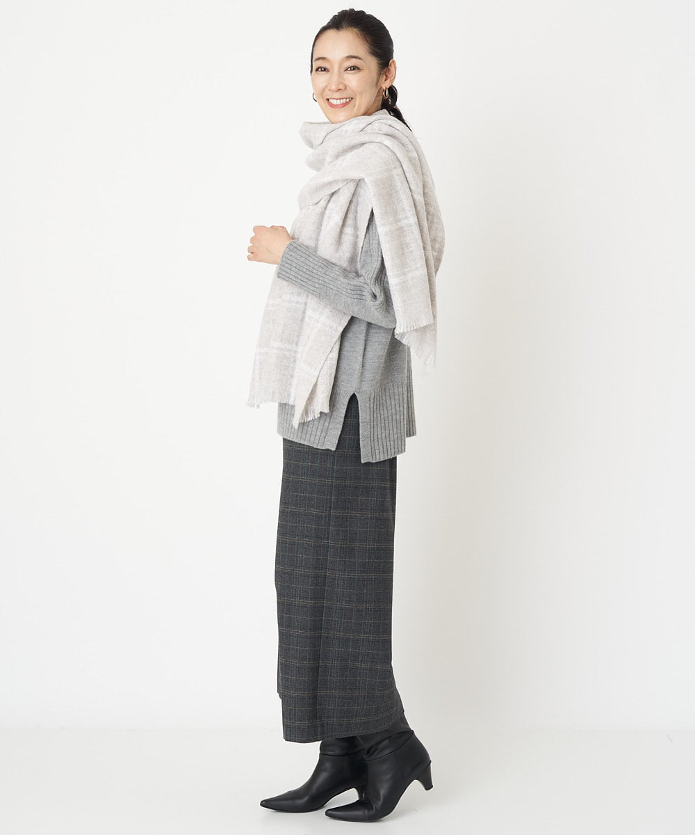 日本製]ウールカシミヤボトルネックニット(ニット・セーター