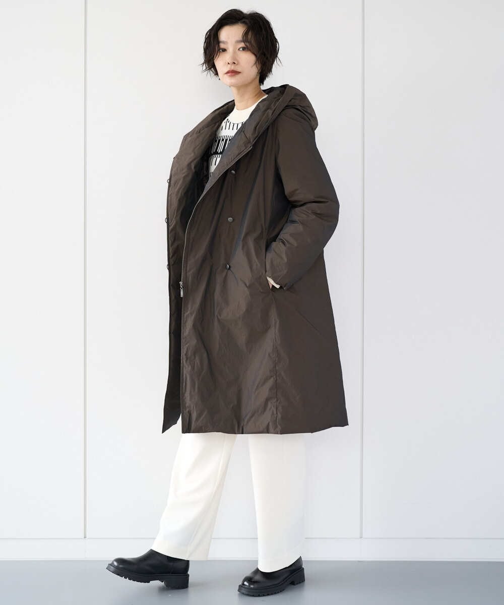 PZFCD56270 GEORGES RECH(ジョルジュ・レッシュ) ジオメトリックジャガードウールニット ホワイト系