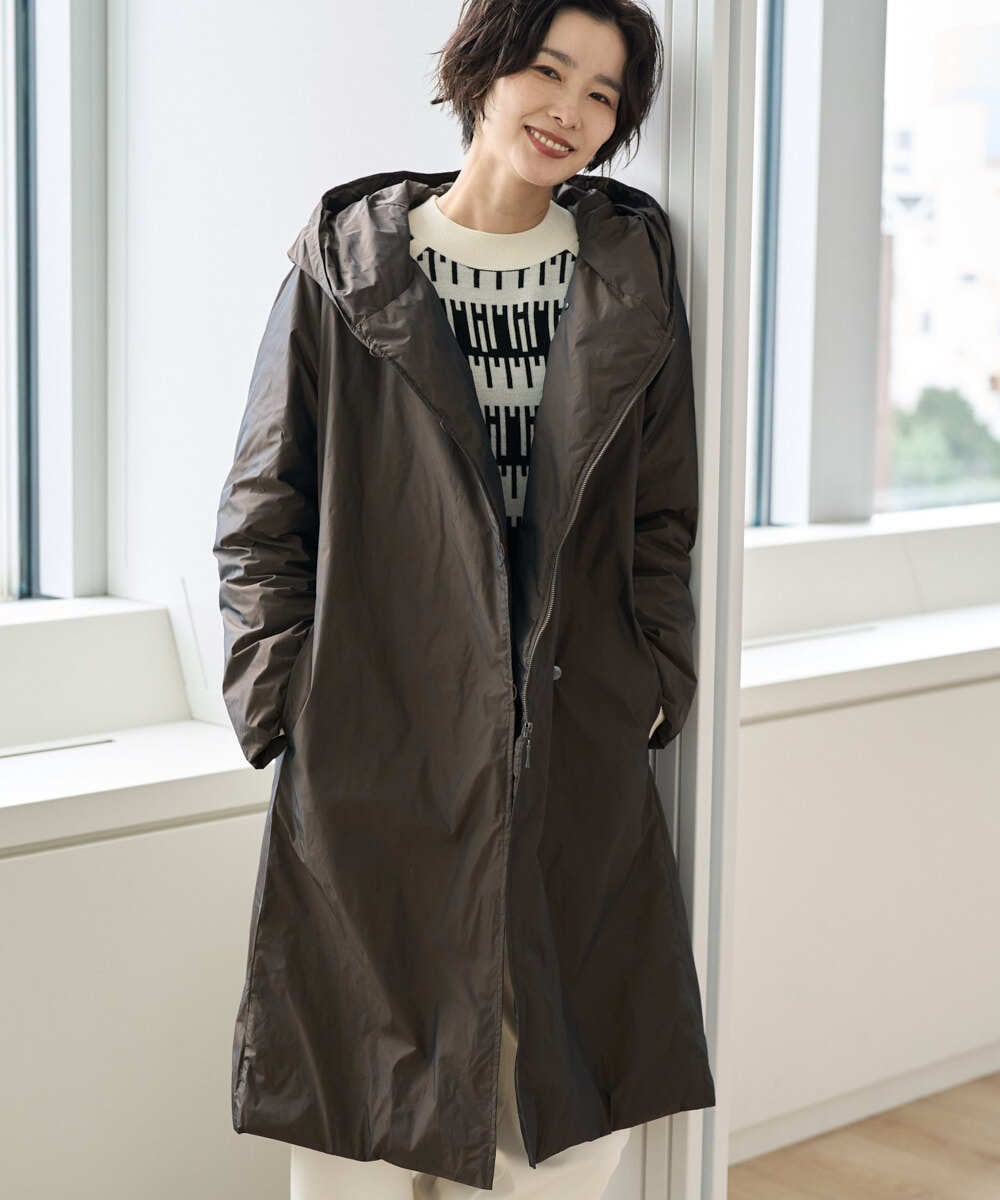 PZFCD56270 GEORGES RECH(ジョルジュ・レッシュ) ジオメトリックジャガードウールニット ホワイト系