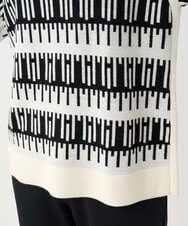 PZFCD56270 GEORGES RECH(ジョルジュ・レッシュ) ジオメトリックジャガードウールニット ホワイト系