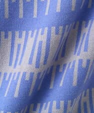 PZFCD56270 GEORGES RECH(ジョルジュ・レッシュ) ジオメトリックジャガードウールニット ホワイト系