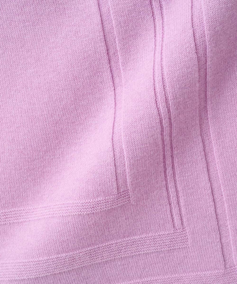 PZFCD57210 GEORGES RECH(ジョルジュ・レッシュ) [アンサンブル対応]メリノウールセミハイネックニット ピンク