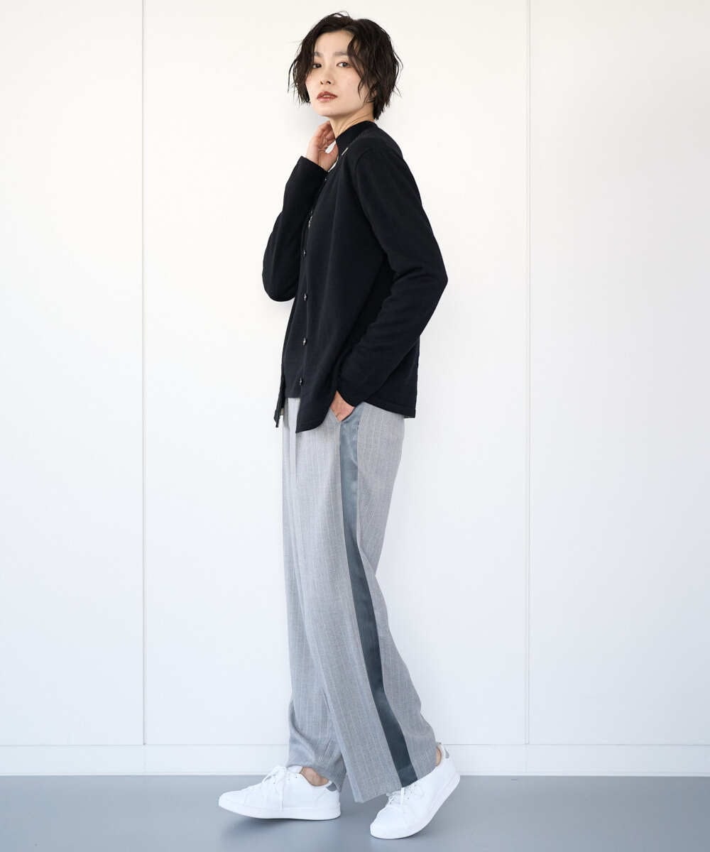 PZFCD57210 GEORGES RECH(ジョルジュ・レッシュ) [アンサンブル対応]メリノウールセミハイネックニット ピンク