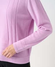 PZFCD57210 GEORGES RECH(ジョルジュ・レッシュ) [アンサンブル対応]メリノウールセミハイネックニット ピンク