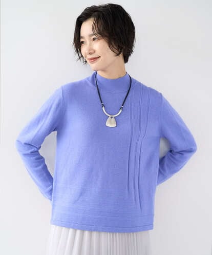 PZFCD57210 GEORGES RECH [アンサンブル対応]メリノウールセミハイネックニット