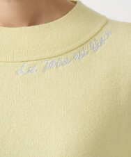 PZFCE70170 GEORGES RECH(ジョルジュ・レッシュ) [アンサンブル対応] スウェットライクロゴニット グレー