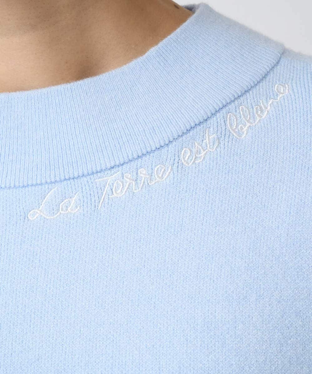 PZFCE70170 GEORGES RECH(ジョルジュ・レッシュ) [アンサンブル対応] スウェットライクロゴニット グレー