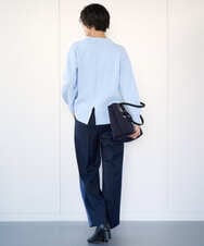 PZFCE70170 GEORGES RECH(ジョルジュ・レッシュ) [アンサンブル対応] スウェットライクロゴニット グレー