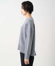 PZFCE70170 GEORGES RECH(ジョルジュ・レッシュ) [アンサンブル対応] スウェットライクロゴニット グレー