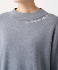 PZFCE70170 GEORGES RECH(ジョルジュ・レッシュ) [アンサンブル対応] スウェットライクロゴニット グレー