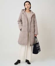 PZFCF51230 GEORGES RECH(ジョルジュ・レッシュ) メタリックシャギーVネックニット ベージュ