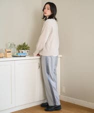 PZFCF51230 GEORGES RECH(ジョルジュ・レッシュ) メタリックシャギーVネックニット ベージュ