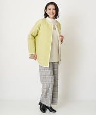 PZFCV06250 GEORGES RECH(ジョルジュ・レッシュ) ヘアリーブークレヤーンボトルネックニット ライトグレー