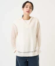 PZFEE48250 GEORGES RECH(ジョルジュ・レッシュ) シアーギマニットパーカー ダークグレー