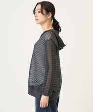 PZFEE48250 GEORGES RECH(ジョルジュ・レッシュ) シアーギマニットパーカー ダークグレー