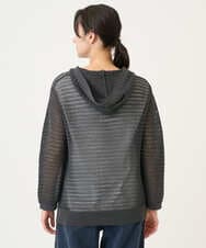 PZFEE48250 GEORGES RECH(ジョルジュ・レッシュ) シアーギマニットパーカー ダークグレー