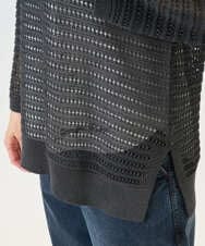 PZFEE48250 GEORGES RECH(ジョルジュ・レッシュ) シアーギマニットパーカー ダークグレー