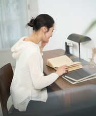 PZFEE48250 GEORGES RECH(ジョルジュ・レッシュ) シアーギマニットパーカー ダークグレー