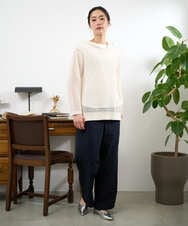 PZFEE48250 GEORGES RECH(ジョルジュ・レッシュ) シアーギマニットパーカー ダークグレー