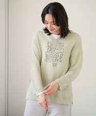 PZFEE48250 GEORGES RECH(ジョルジュ・レッシュ) シアーギマニットパーカー ダークグレー