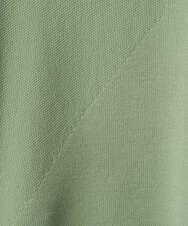 PZFEF30250 GEORGES RECH(ジョルジュ・レッシュ) 切り替えニット9分袖プルオーバー ピンク