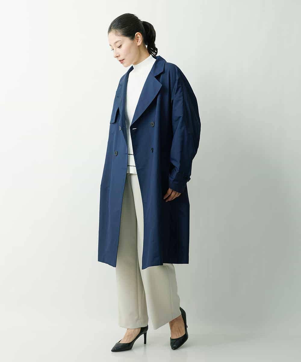 PZFES23230 GEORGES RECH(ジョルジュ・レッシュ) アシメ柄ハイネックニット ホワイト