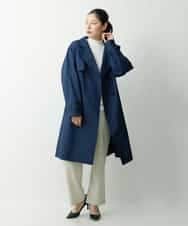 PZFES23230 GEORGES RECH(ジョルジュ・レッシュ) アシメ柄ハイネックニット ホワイト