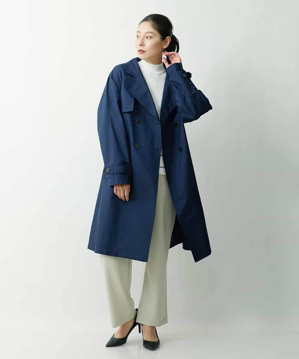 PZFES23230 GEORGES RECH(ジョルジュ・レッシュ) アシメ柄ハイネックニット ホワイト