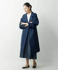 PZFES23230 GEORGES RECH(ジョルジュ・レッシュ) アシメ柄ハイネックニット ホワイト