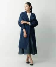 PZFES23230 GEORGES RECH(ジョルジュ・レッシュ) アシメ柄ハイネックニット ホワイト