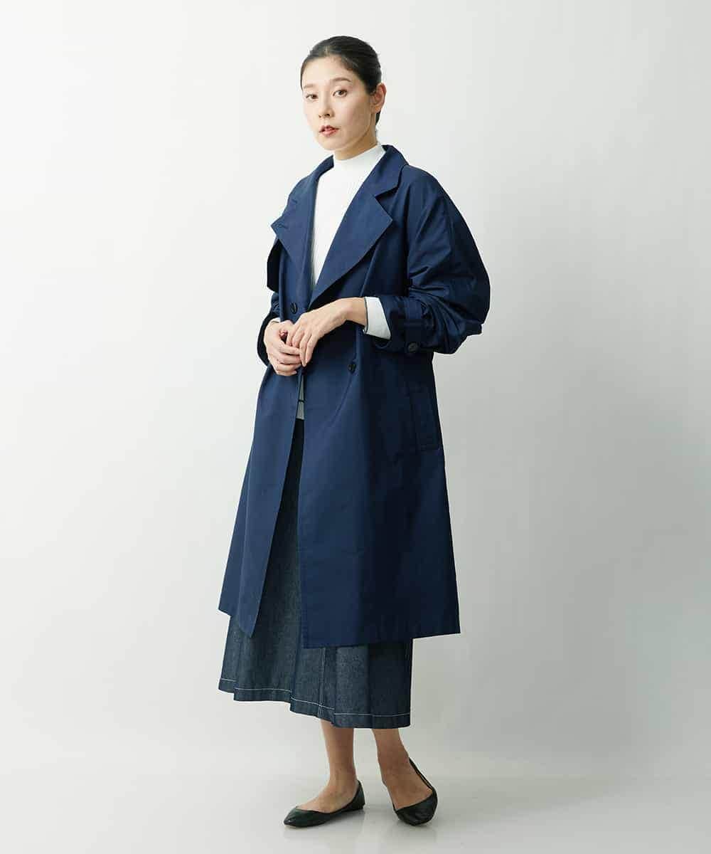 PZFES23230 GEORGES RECH(ジョルジュ・レッシュ) アシメ柄ハイネックニット ホワイト