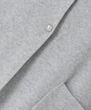 PZFET17260 GEORGES RECH(ジョルジュ・レッシュ) ロングニットジレ グレー