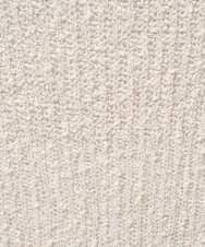 PZFGD02230 GEORGES RECH(ジョルジュ・レッシュ) コットンスラブヤーン5分袖ニット ベージュ