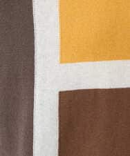 PZFGD13250 GEORGES RECH(ジョルジュ・レッシュ) カラーブロックインターシャニット ブルー系