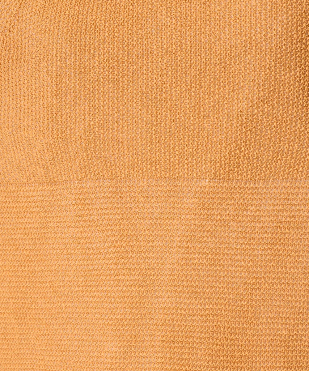 PZFGD15230 GEORGES RECH(ジョルジュ・レッシュ)  [日本製]ホールガーメントストレッチ5分袖ニット ブルー