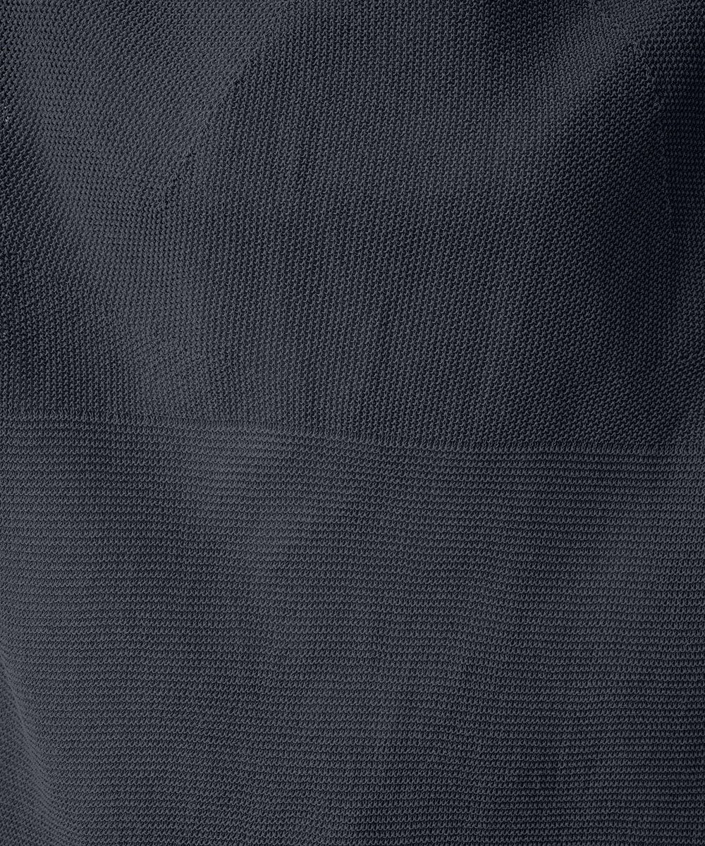 PZFGD15230 GEORGES RECH(ジョルジュ・レッシュ)  [日本製]ホールガーメントストレッチ5分袖ニット ブルー