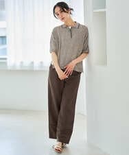 PZFGD36270 GEORGES RECH(ジョルジュ・レッシュ) カラーミックスヤーンポロニット グリーン
