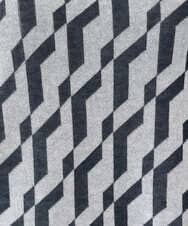 PZFGF53250 GEORGES RECH(ジョルジュ・レッシュ)  [日本製]ハイゲージ幾何ジャカードニット ネイビー