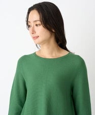 PZFJE25250 GEORGES RECH(ジョルジュ・レッシュ)  [日本製]ホールガーメントニットプルオーバー グリーン
