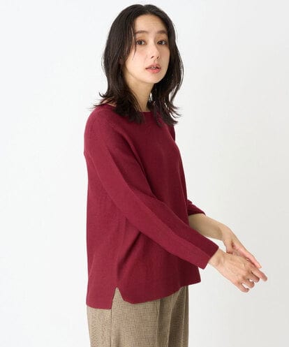 PZFJE25250 GEORGES RECH [日本製]ホールガーメントニットプルオーバー