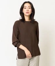 PZFJV25210 GEORGES RECH(ジョルジュ・レッシュ)  [日本製]ホールガーメントニット ブラウン