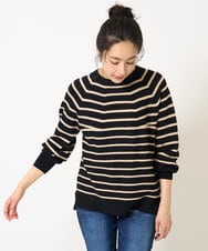 PZFJV25210 GEORGES RECH(ジョルジュ・レッシュ)  [日本製]ホールガーメントニット ブラウン