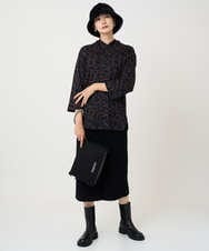 PZHAD33230 GEORGES RECH(ジョルジュ・レッシュ)  [セットアップ対応]ニットタイトスカート ライトグレー