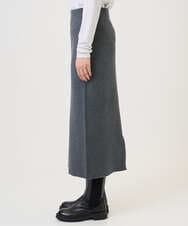 PZHAD33230 GEORGES RECH(ジョルジュ・レッシュ)  [セットアップ対応]ニットタイトスカート ライトグレー