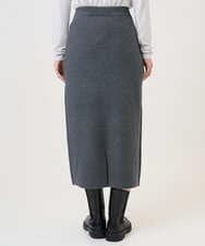 PZHAD33230 GEORGES RECH(ジョルジュ・レッシュ)  [セットアップ対応]ニットタイトスカート ライトグレー