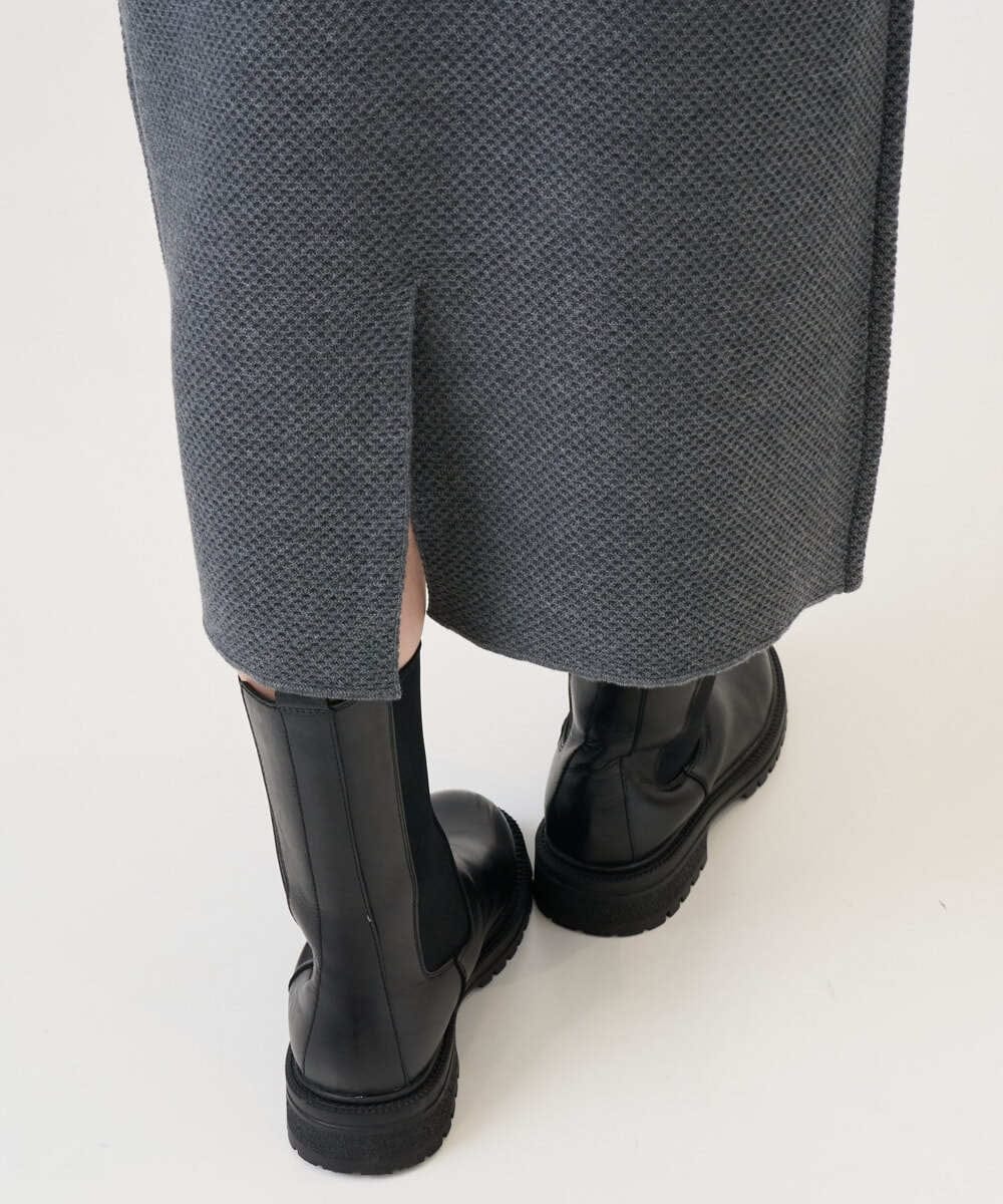 PZHAD33230 GEORGES RECH(ジョルジュ・レッシュ)  [セットアップ対応]ニットタイトスカート ライトグレー