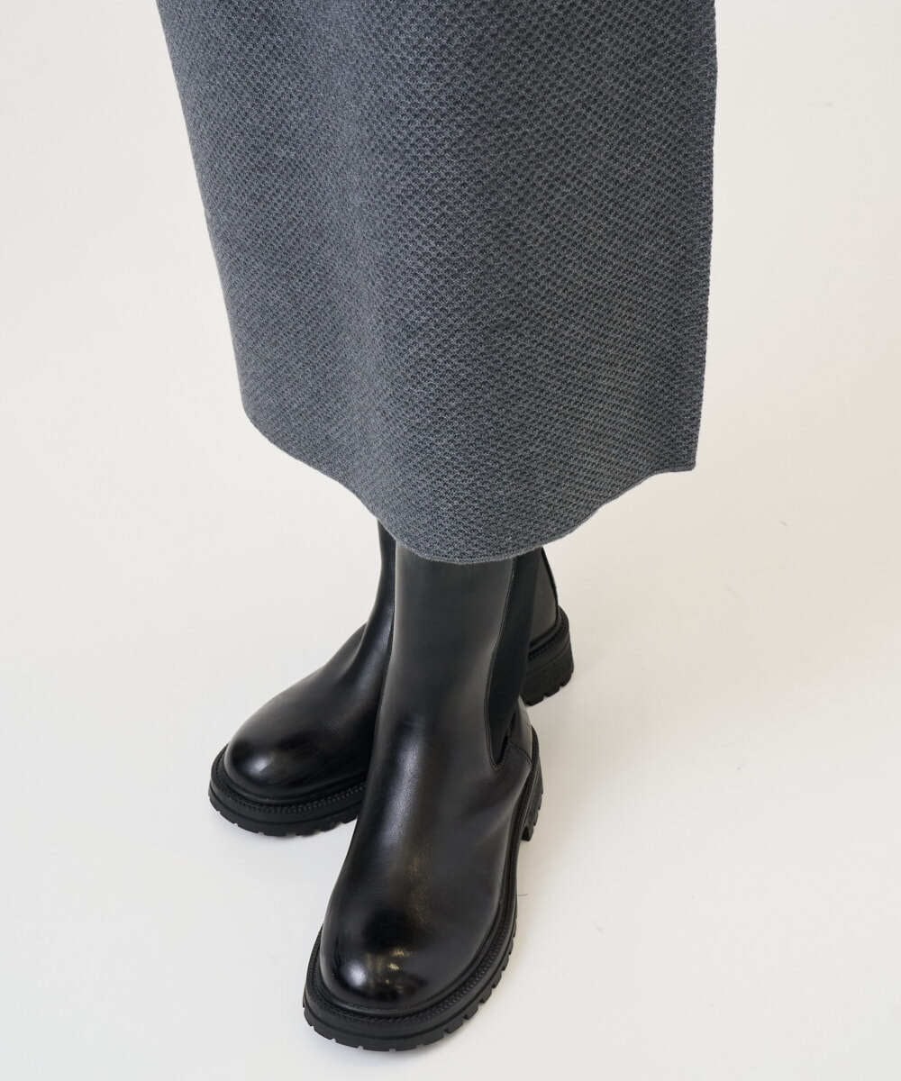 PZHAD33230 GEORGES RECH(ジョルジュ・レッシュ)  [セットアップ対応]ニットタイトスカート ライトグレー